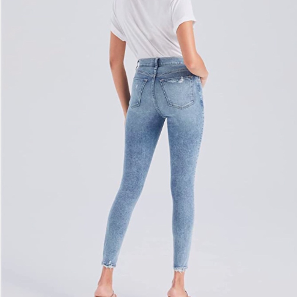 Abercrombie & Fitch High Rise Jeans Super Skinny Ankle Jeans - Size 6 Short
